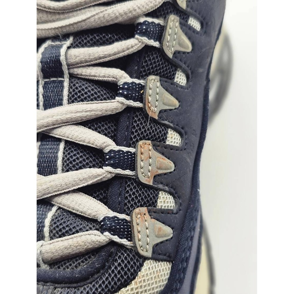 Skechers Steel Toe Work Shoes Men's Sz 12 Navy Blue Grey Chunky Utility Sneakers - Picture 7 of 13